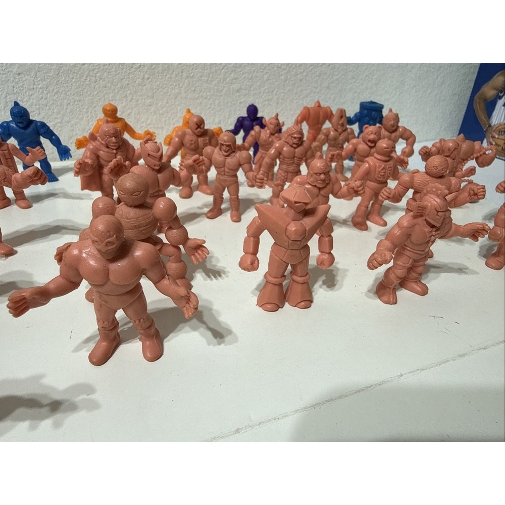 Vtg M.U.S.C.L.E. Men Mixed LOT of 30 Figures Mattel Flesh Blue Orange Kinnikuman - Picture 16 of 16